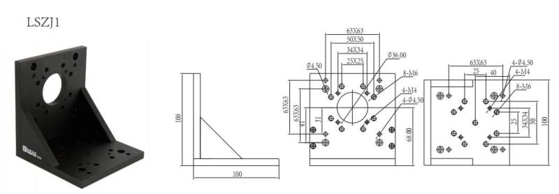 Lszj Vertical Right Angle Bracket