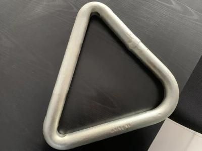 Welded Alloy Steel Triangle Ring for Heavy Equipment