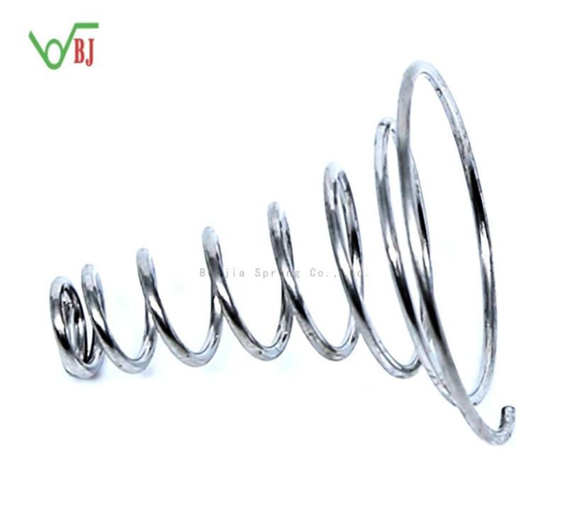 Customized Stainless Steel Return Spring Soft Spring Conical Compression Spring