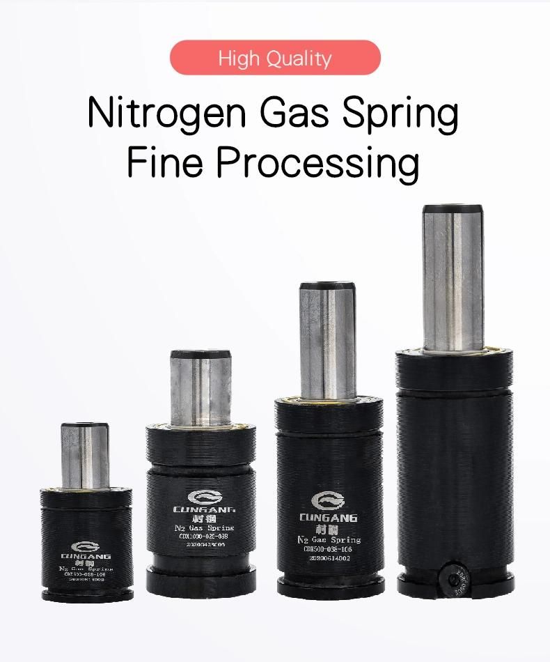 Stainless Steel Nitrogen The Shortest and Strongest Power T3 Interchangeable Type Hyson T3 Series Gas Spring