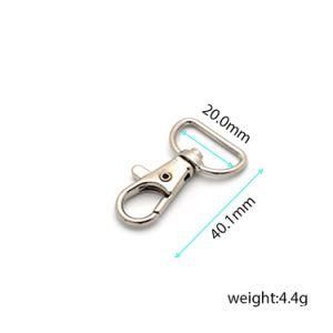 Hot Sale Stainless Steel Pet Swivel Snap Hook for Chain Bag Accessories (HSE025)