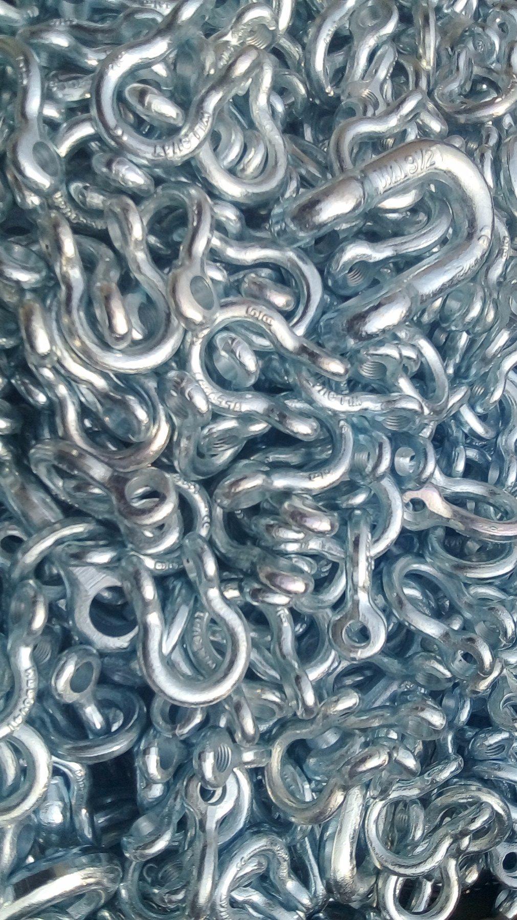 Galvanized JIS Type Bow Screw Pin Shackle