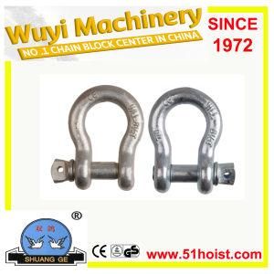 Us Type Carbon Steel Drop Forged Shackle