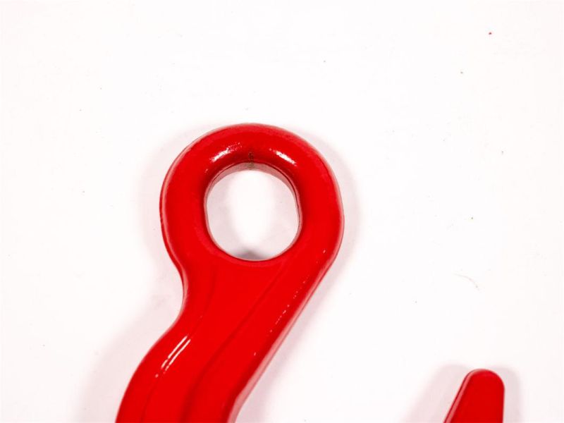 G80 Red Painted Large Opening Eye Hook Hot Sale