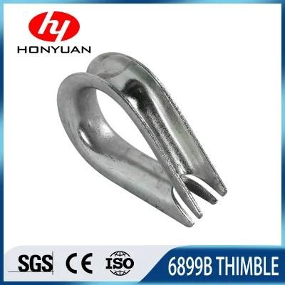 Lifting 316/304 Stainless Steel Wire Rope Chain Thimbles