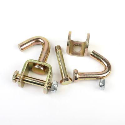 Wholesale Metal Hardware 1.5 Inch Stainless Steel Flat Hooks for Cargo Strapping