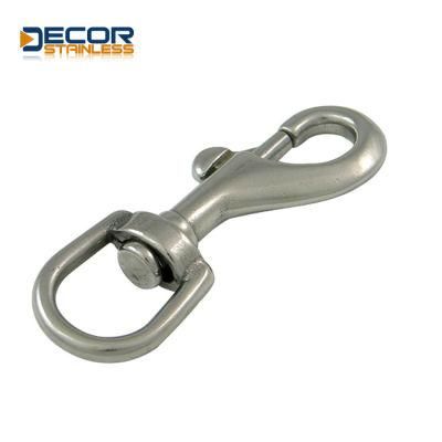 Stainless Steel 75mm Swivel Bolt Snap