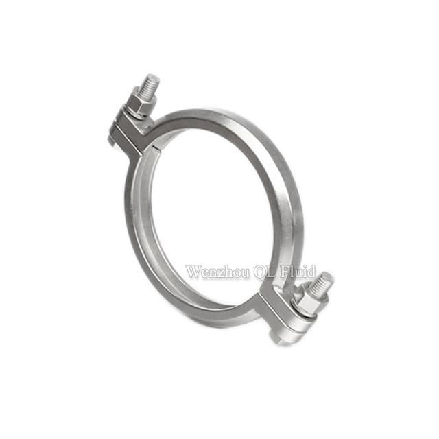 New Design Security Simple Stainless Steel Sanitary Heavy Duty Clamp