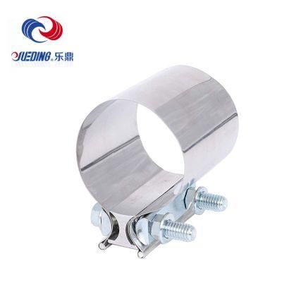 Exhaust Band Clamp Sleeve Mild Steel Zinc Coated Butt Joint