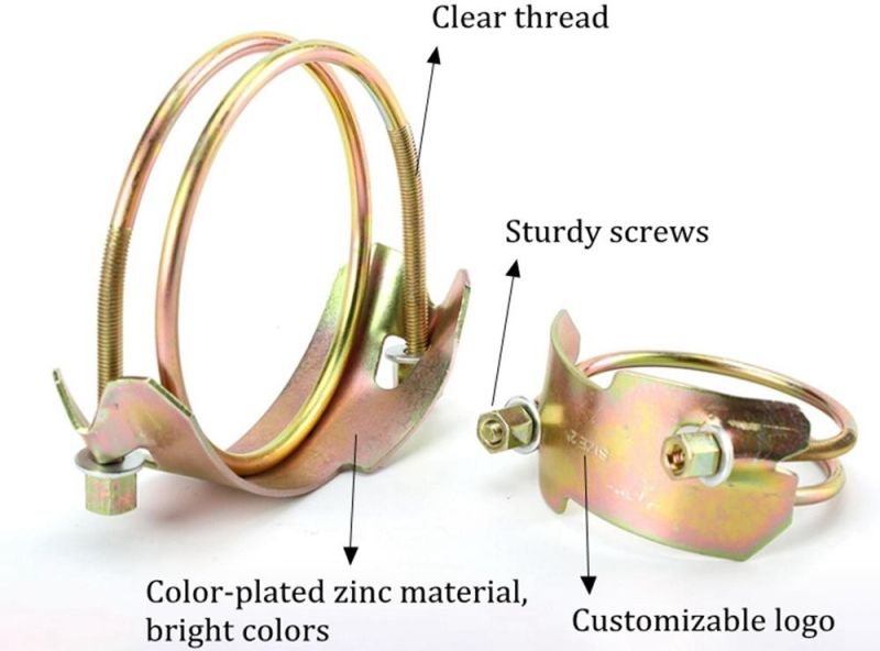 Robust High Pressure Hose Pipe Tiger Welded Type Clamps