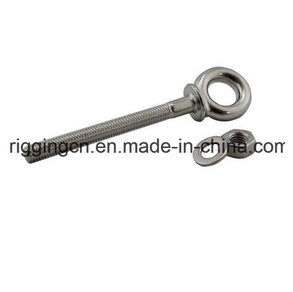Ss 316 JIS Lag Eye Screw with Nut and Washer