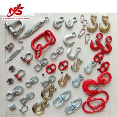 Galvanized Fastener Hardware European D Type Shackle Large Anchor Shackle