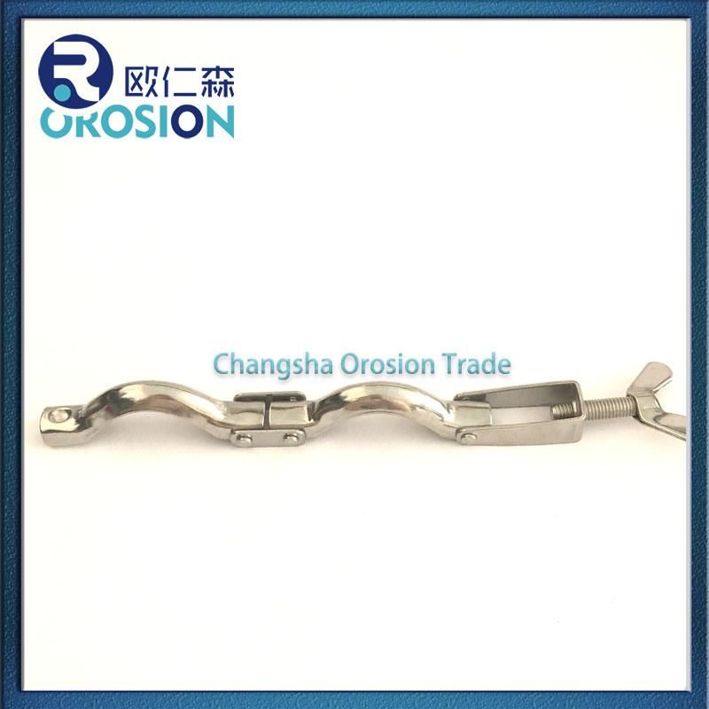 Sanitary Stainless Steel Tri Clamp Double Pin Clamp