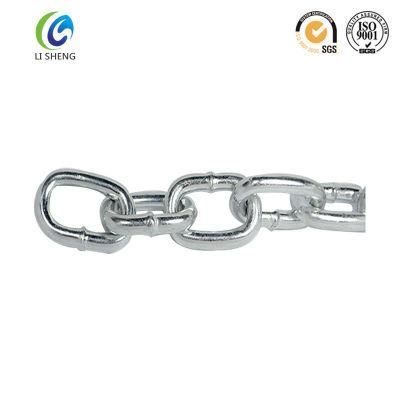 China Factory Cheaper Price of Zinc Plated Weld Link Chain