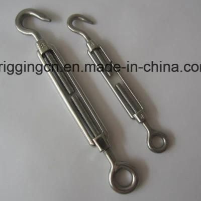 Euro Type Turnbuckle with Eye- Hook in Stainless Steel