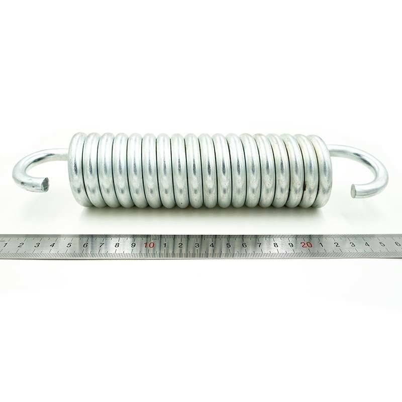 Electroplated White Zinc 10mm Tension Spring Spring Manufacturers