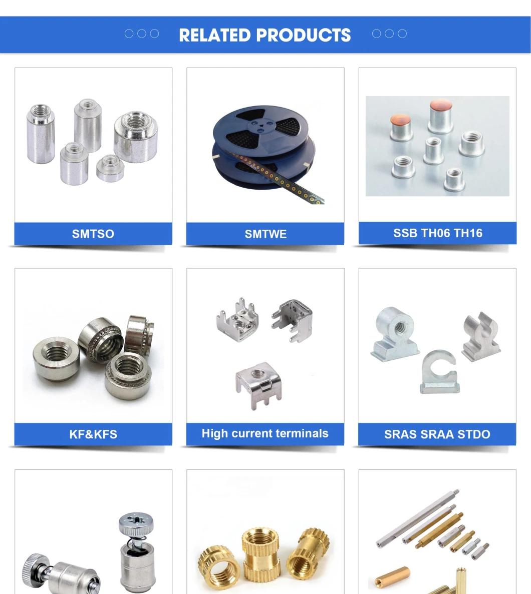 PCB Standoffs, Weld Nut, Smtso-M3-5.4et, Solder Nut, Pem Stock on Hand, Brass/Reel