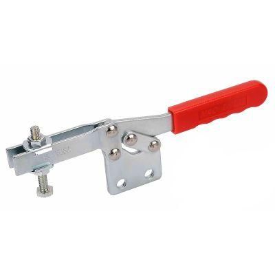 HS-26382 #45 Steel and Galvanized Horizontal Hold Down Clamp with Straight Base