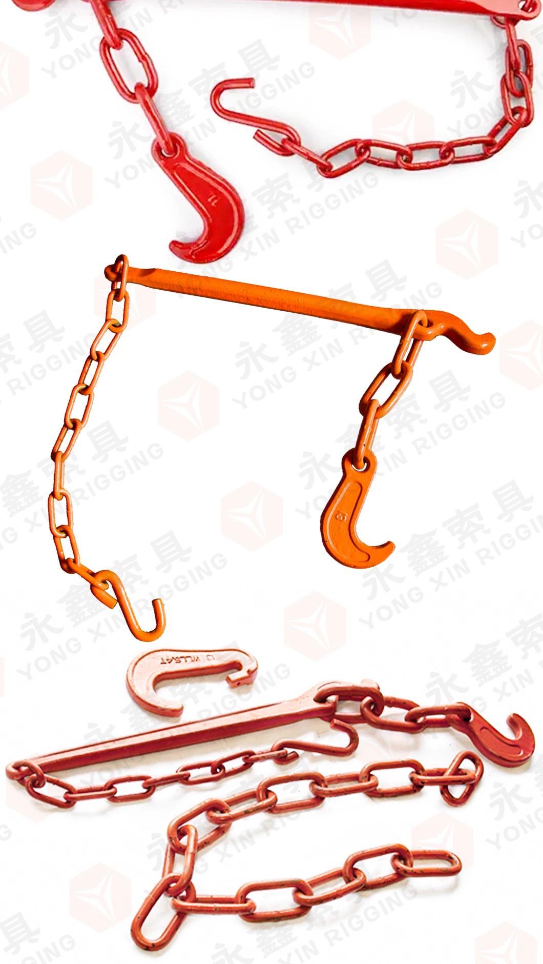 Drop Forged Lashing Lever/Tension Lever Type Load Binder with Hook