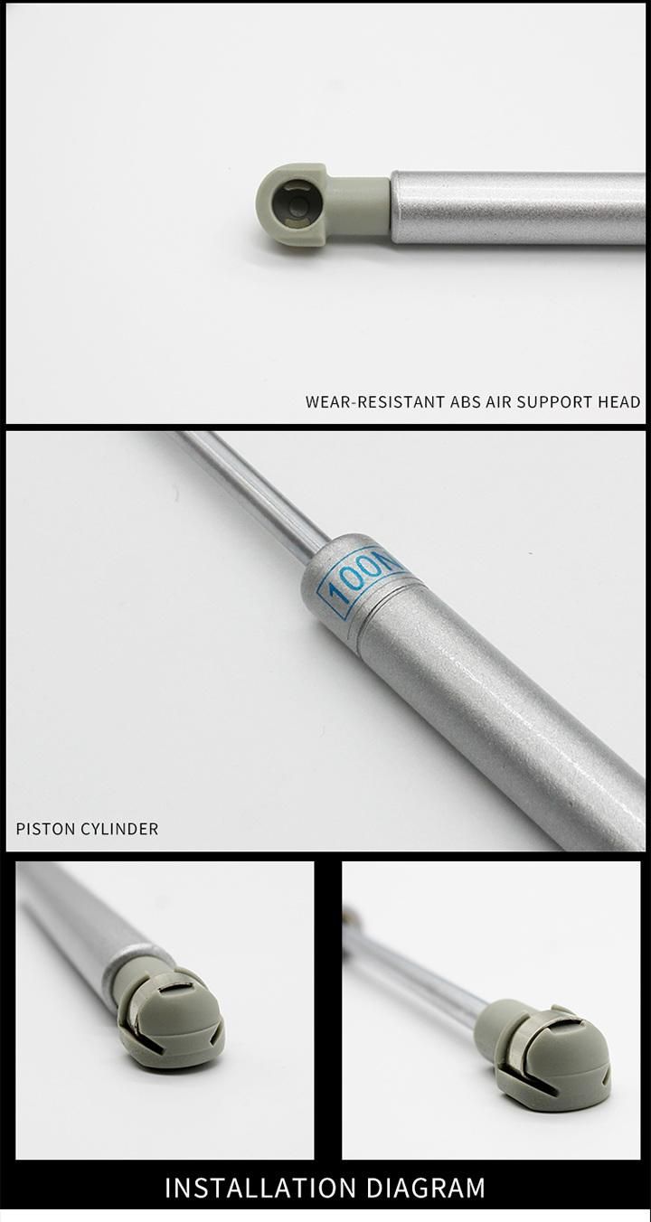 Furniture Hardwaresmall Metal Gas Spring Struts for Different Applications Hidden in The Furniture Bed