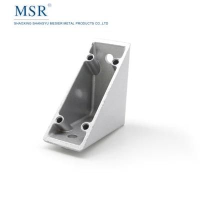 China Supplier Die-Cast Aluminum 4 Hole Inside 3060f-8 Corner Bracket