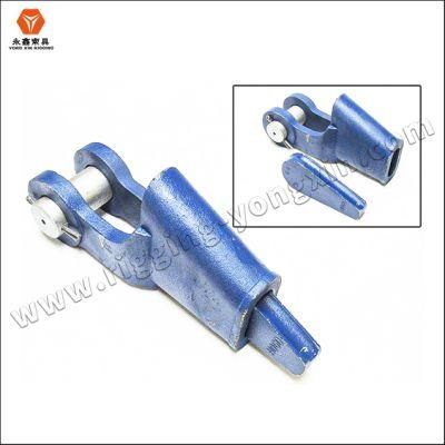 Electro Galvanized Forged Open Spelter Socket Open Socket Wire Rope End Fittings