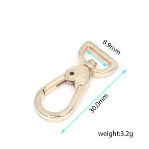 Hot Sale Stainless Steel Pet Swivel Snap Hook for Bag Accessories Dog Clips (HS6158)