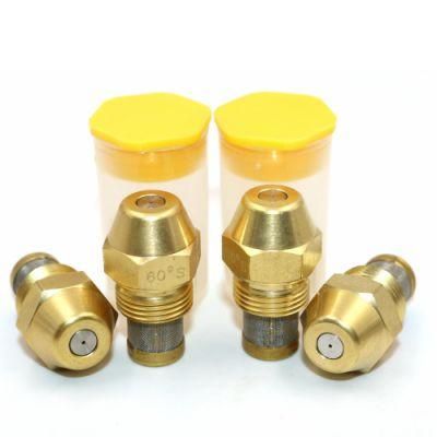 Brass Heating Oil Injector Fuel Mist Oil Burner Spray Nozzle