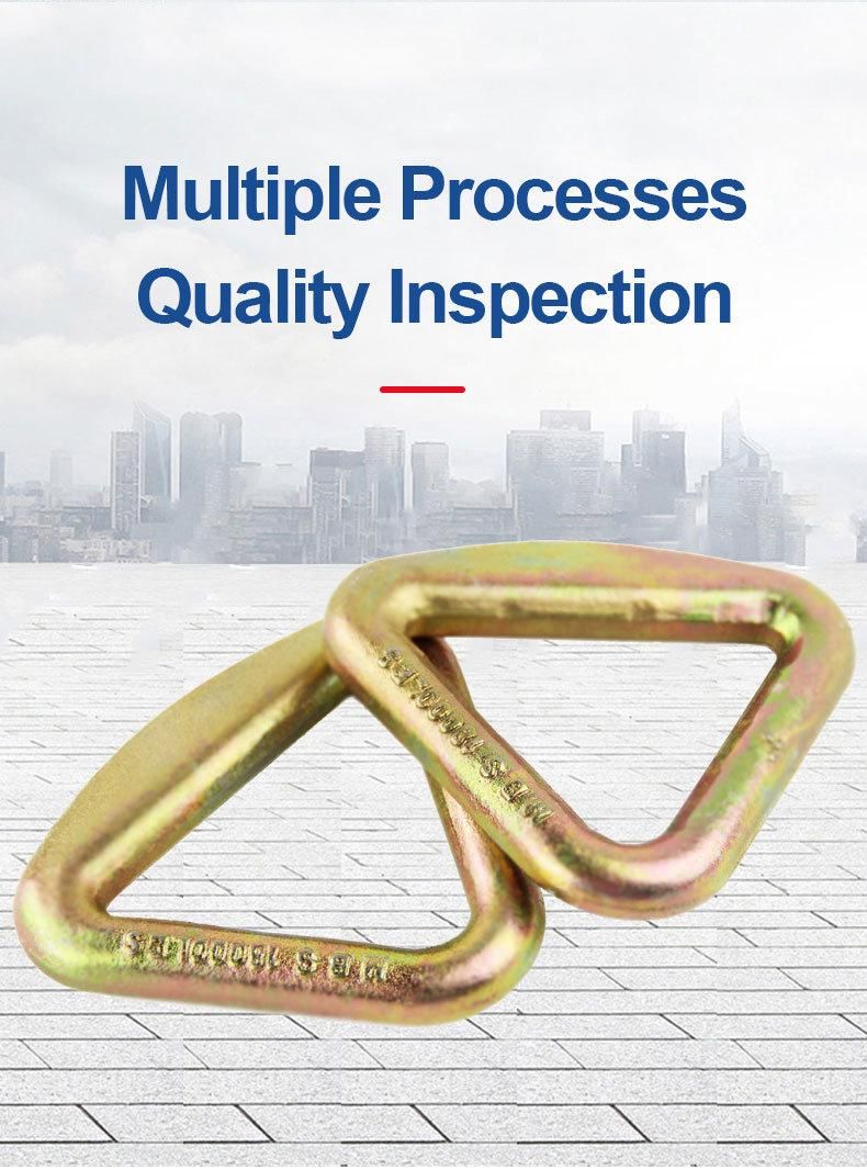 Triangular Drop Forged Lashing Ring with Bracket