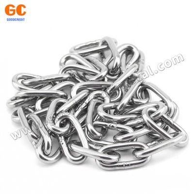 DIN 763 Link Chain, Mild Steel or Stainless Steel 304/316