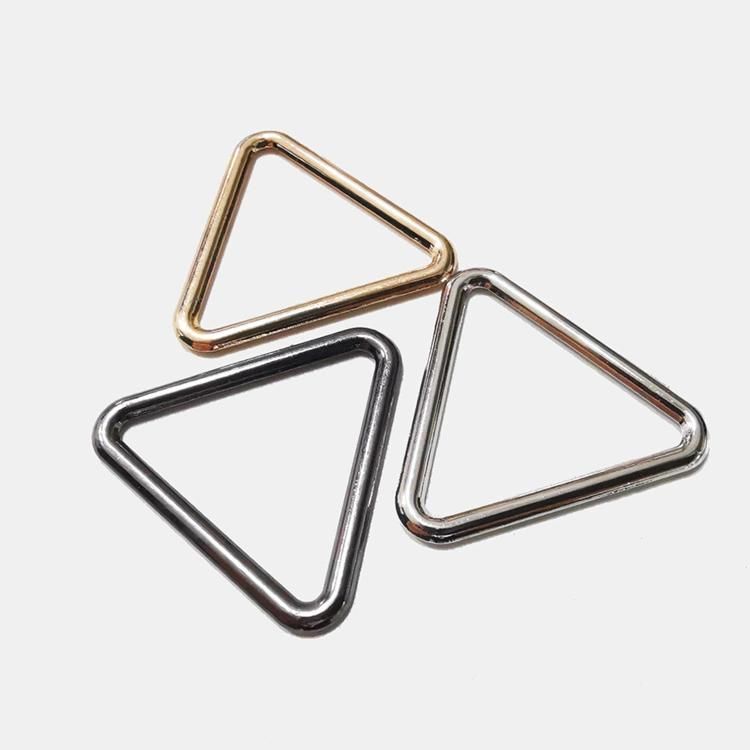 Triangle Buckle Connect Ring for Belt Accessories Zinc Alloy Triangle Ring Buckle