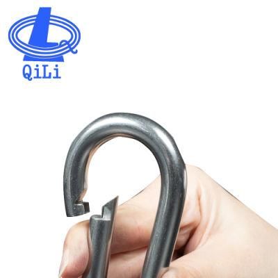 DIN5299 Carabiner Zinc Plated Spring Snap Hook