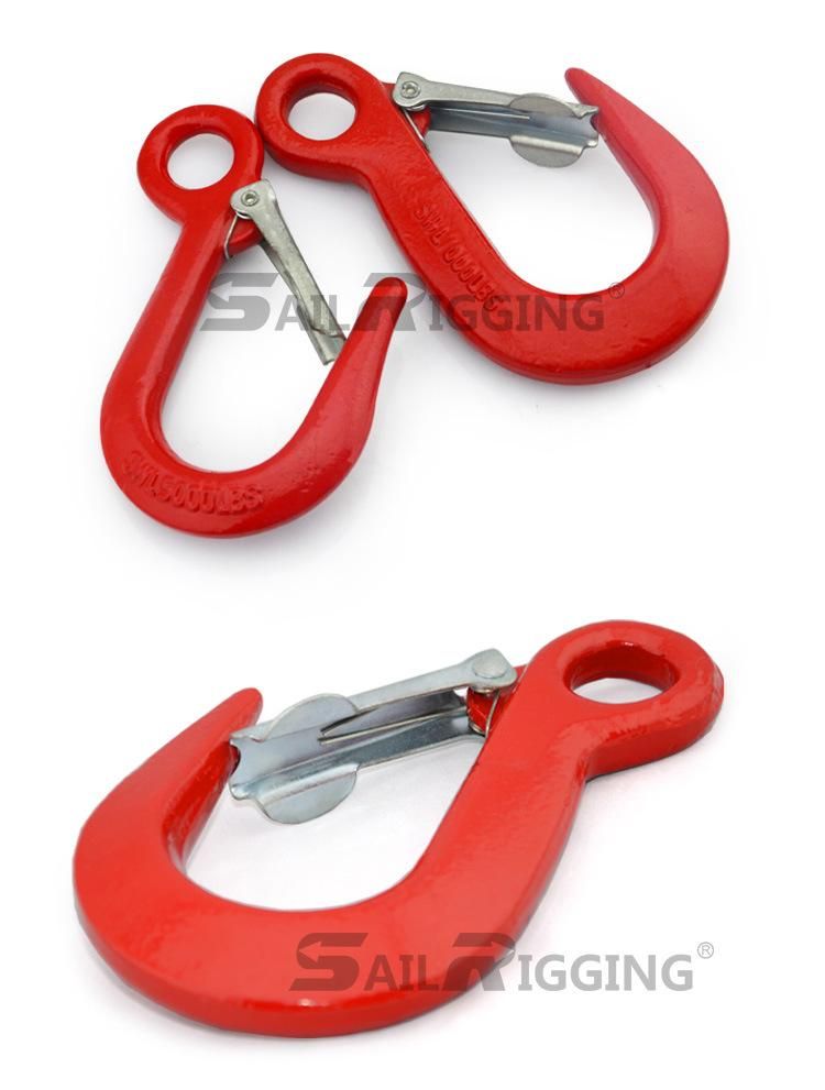 Forged Crane Steel G80 Rigging Product Large Opening Eye Hook
