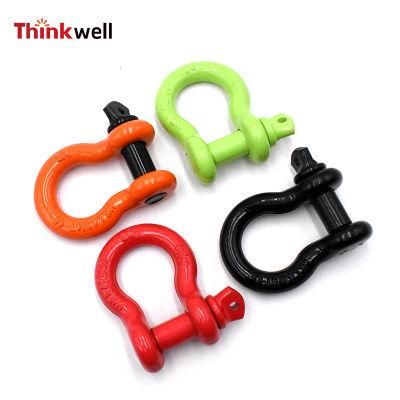 Forged Steel Screw Pin G209 Anchor Bow Shackle