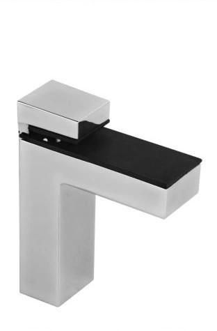 Bathroom Zinc Glass Clamp Bracket Shelf Support