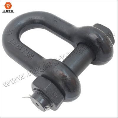 Drop Forged G2150 Us Type Dee Shackle with Safety Bolt Pin/Shackle/Chain Shackle