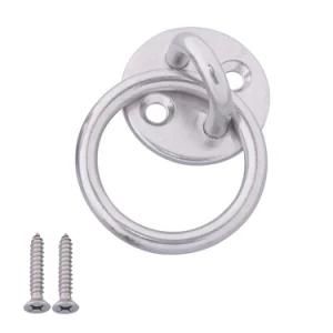 High Quality Stainless Steel Round Eye Plate with Ring Welded