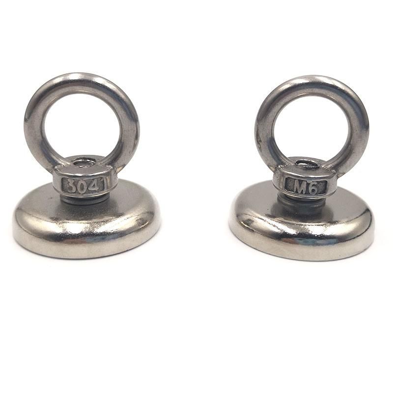 Rare Earth Cup Neodymium Fishing Magnet with Eyebolt