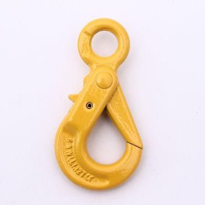 Hot Sale Grade 80 European Type New Eye Self-Locking Safety Hook