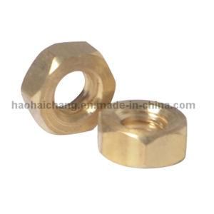 High Precision Turning Brass Hexagon Nuts