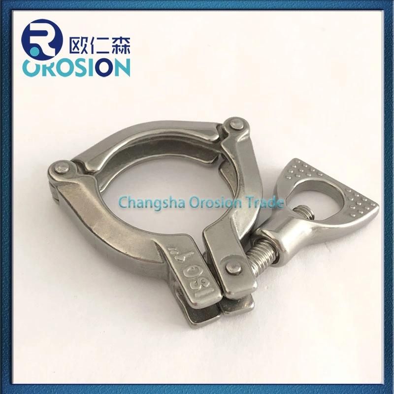 Casting Pipe Fitting Stainless Steel Three Section Clamp