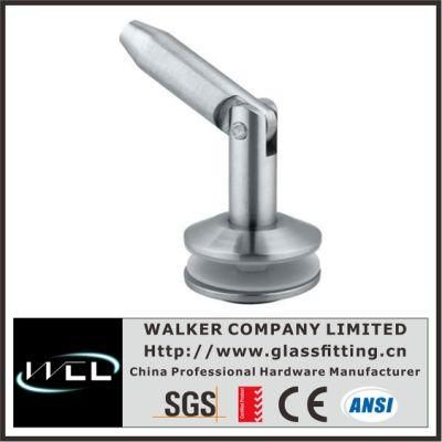 Ba402 Walker Stainless Steel Glass Awning System System Pivots Connector (Rod-to-Glass)