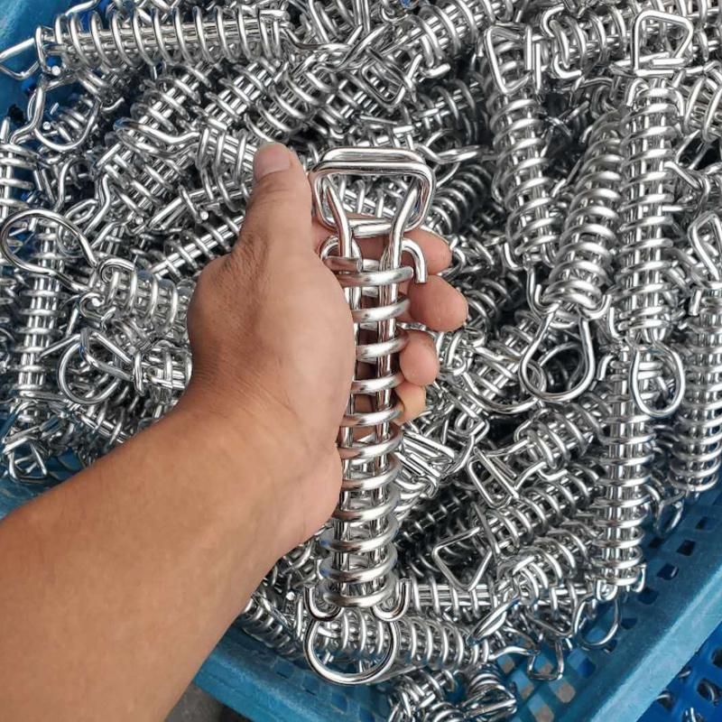 Chinese Spring Factory Making Pool Cover Stainless Steel Spring Safety Pool Cover Anchors Springs