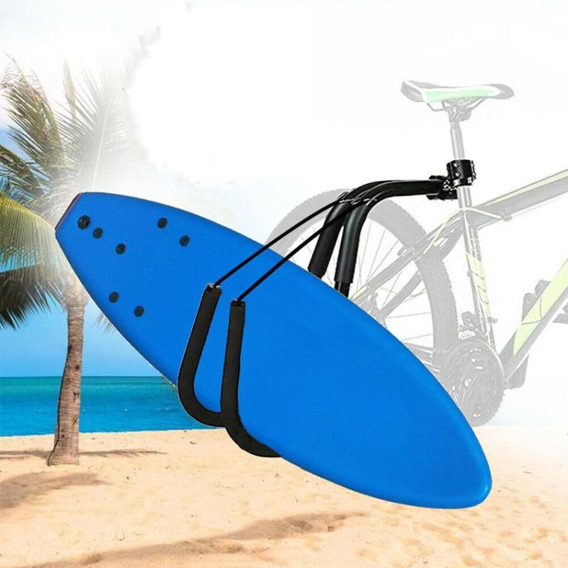 Surfboard Rack Bracket Adjustable Motorcycle Bicycle Surfing Portable Side Carrier Mount Seat Wbb15489