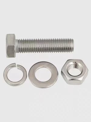 304 Stainless Steel Outer Hexagon Bolt Screw Nut Set