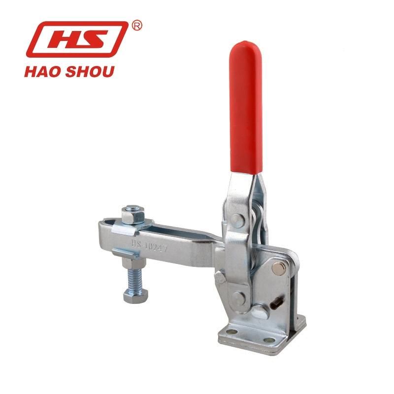 HS-10247 Similar with (247-U) China Wholesaler Fixture Custom Quick Release Adjustable Vertical Toggle Clamp