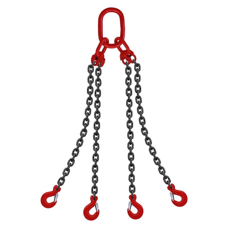 Wholesale Heat Treatment Alloy Steel Lifting Chain with Hook