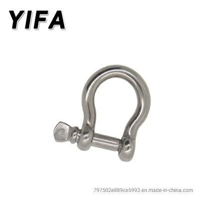 Galvanized Bow Shackle Stainless Steel Us Type Anchor Shackle