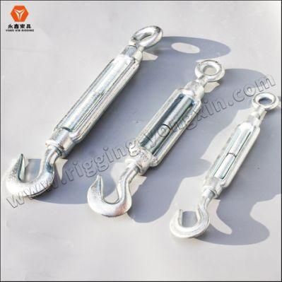 DIN1480 Galvanized Casting Turnbuckle Construction Turnbuckle Large Eye Hook Turnbuckles