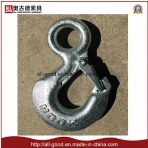 Carbon Steel Galvanized Chain Eye Slip Hook with Latch&#160;